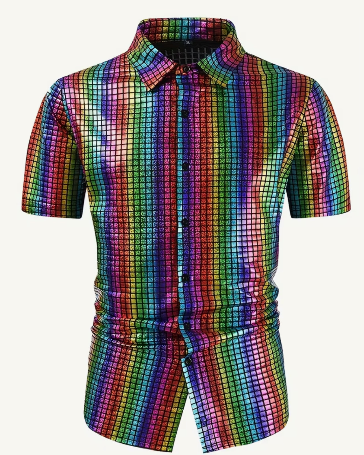 Rainbow Short-Sleeved Shirt