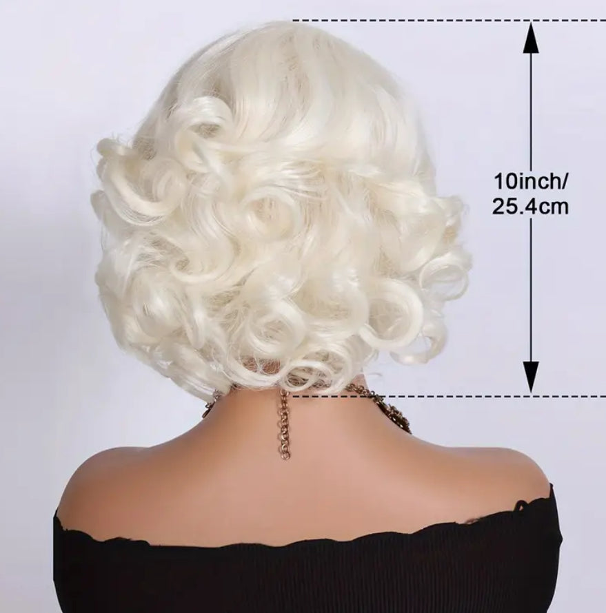 Blonde wig 25.4cm