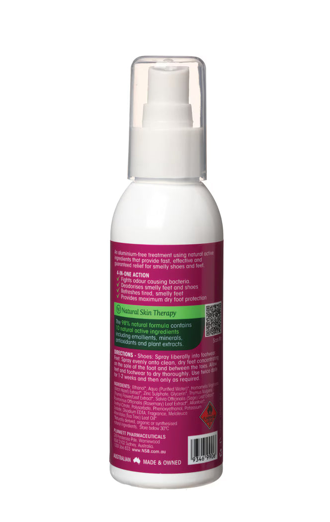 Spray naturel pour les pieds et les chaussures