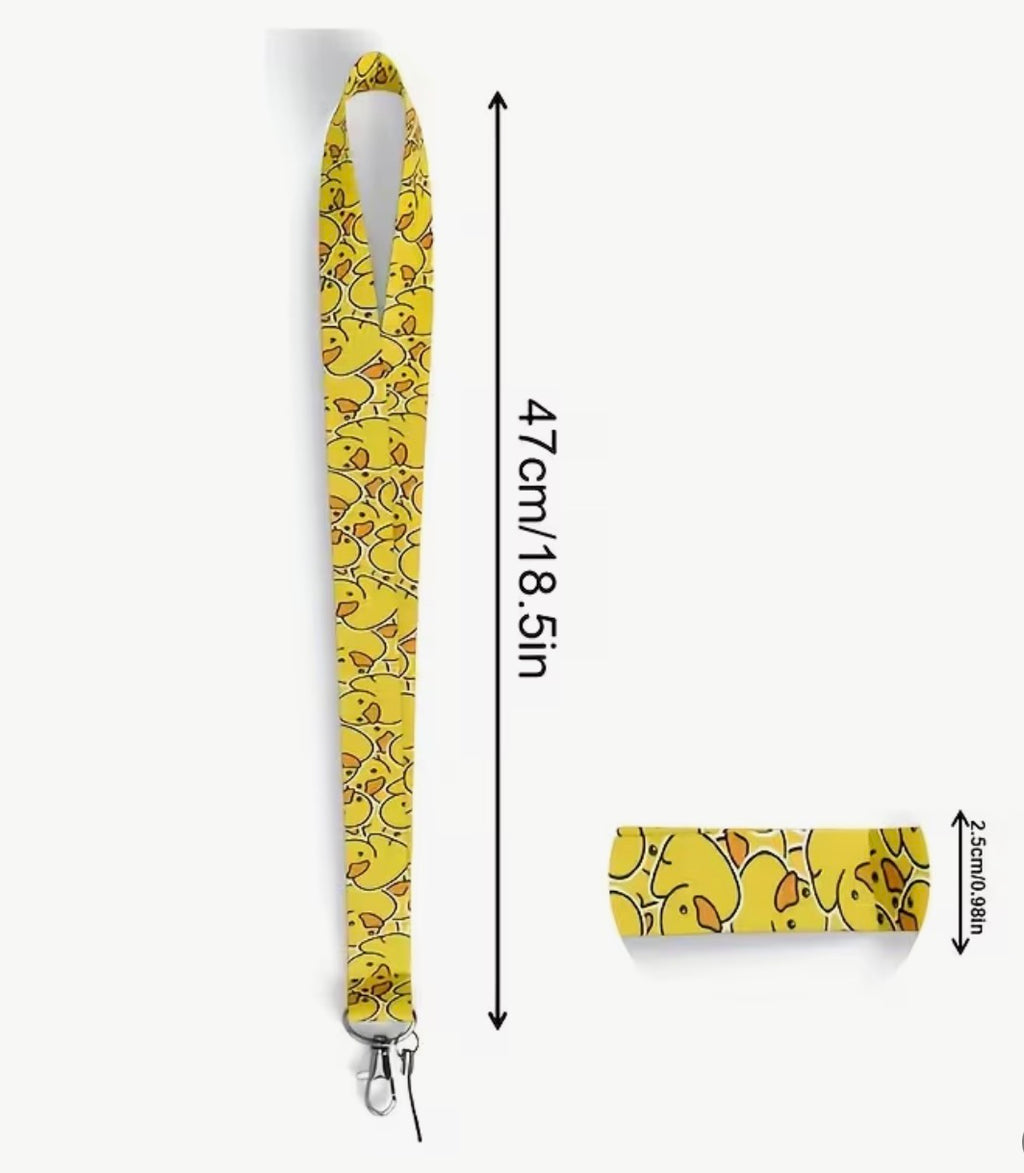Yellow Duck Lanyard