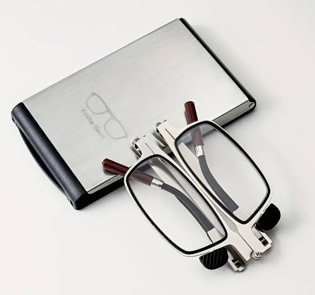 Foldable Stainless Steel Reading Glasses