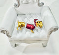 Christmas Dachshund Brooch