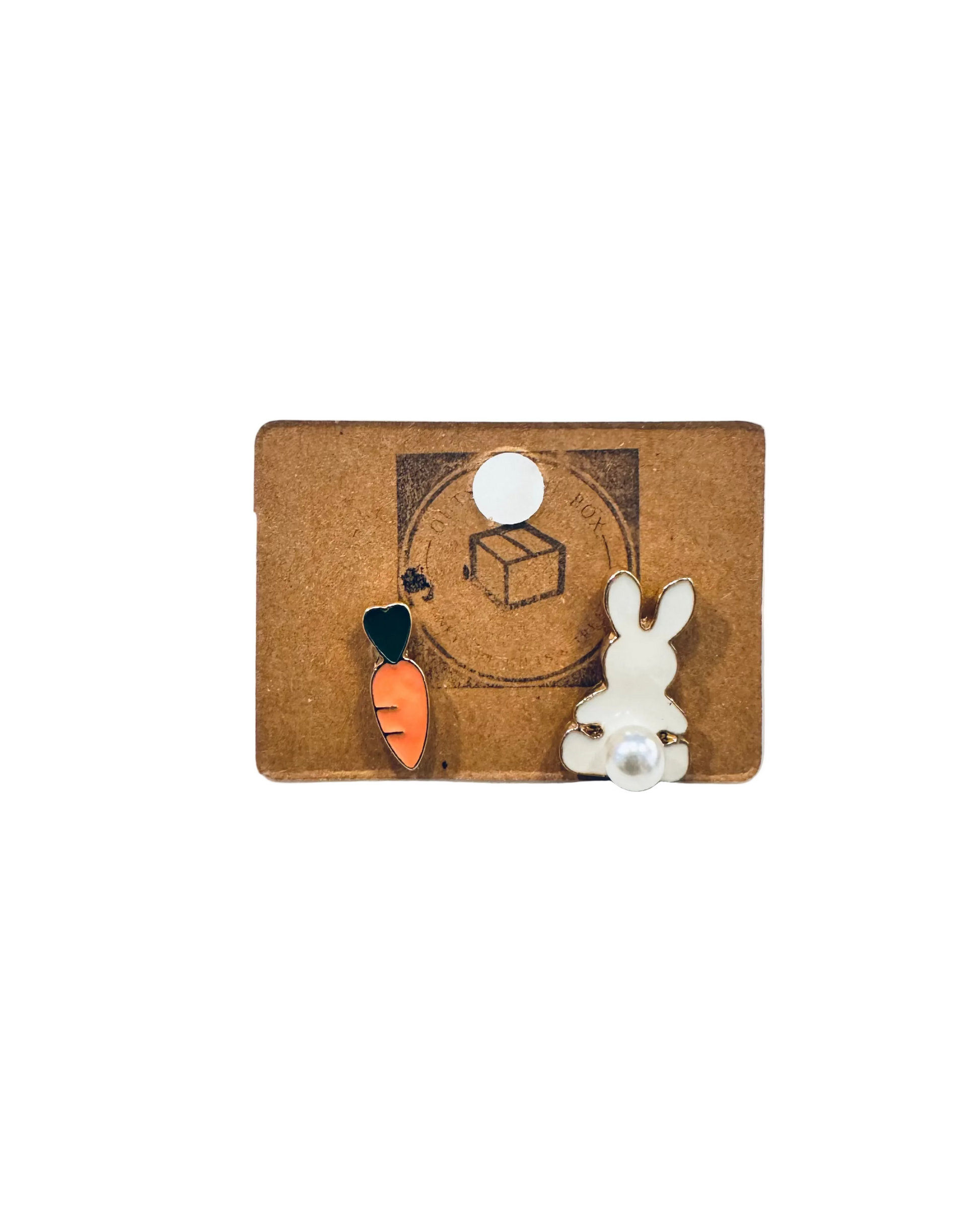 Carrot Bunny earrings