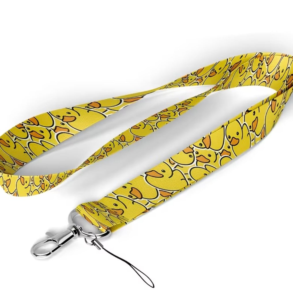 Yellow Duck Lanyard