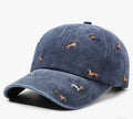 Blue Dachshund Cap