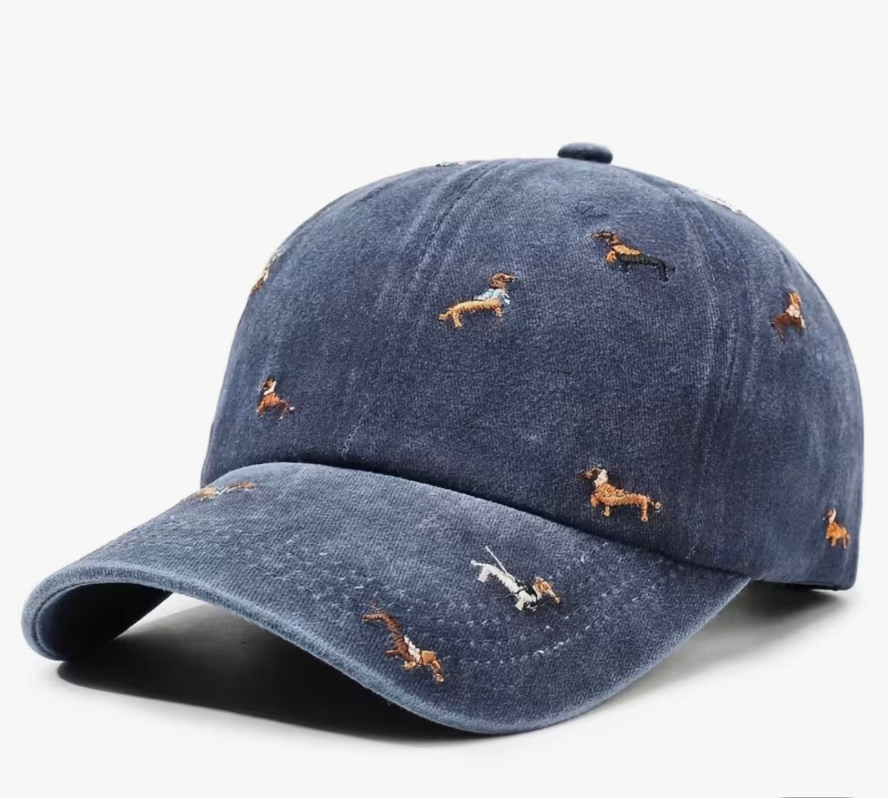 Blue Dachshund Cap
