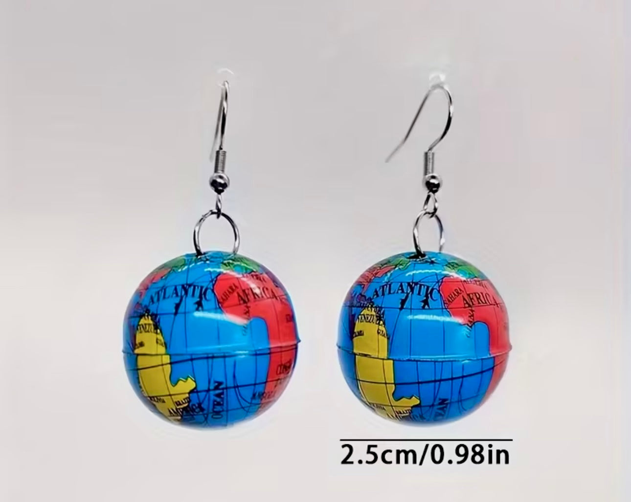 World Globe earrings