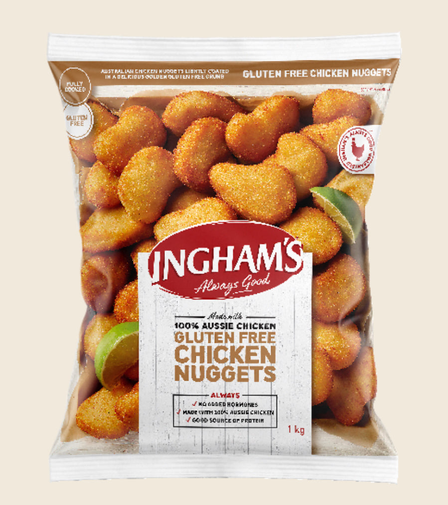 Nuggets de poulet sans gluten 1 kg 