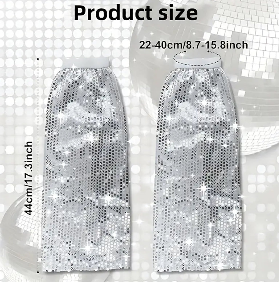 Sequin Leg Warmers