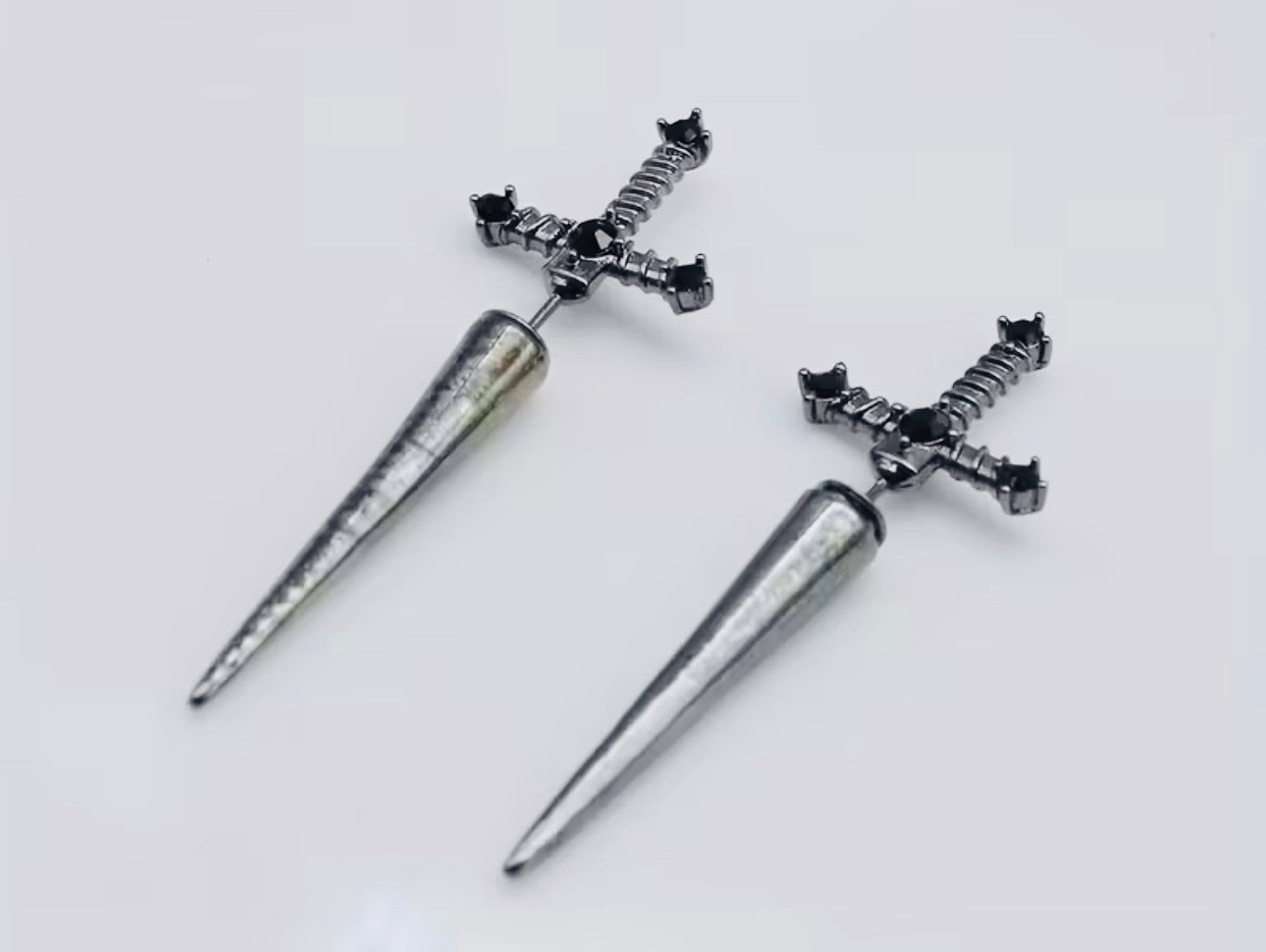 Sword Earrings