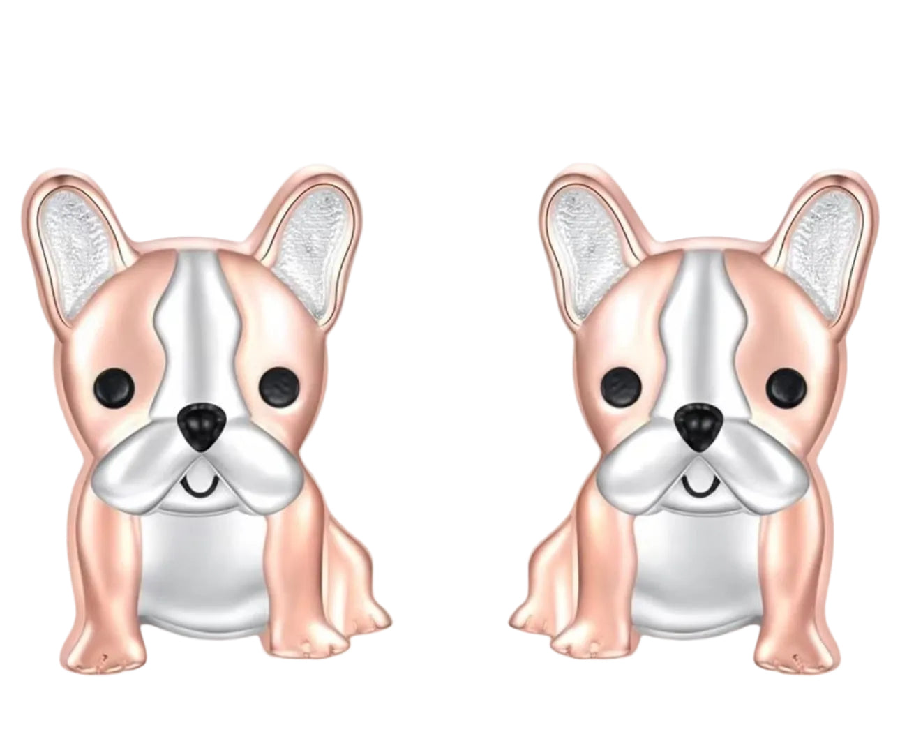 French Bulldog Stud Earrings