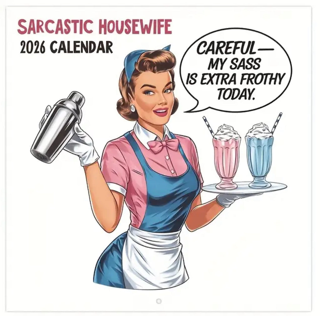 2026 Sarcastic Housewife Calendar