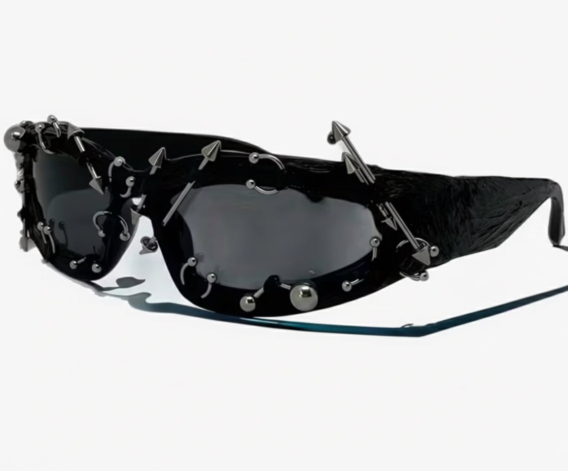 Gothic Studded Sunglasses
