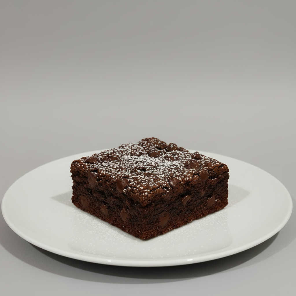 Vegan Double Choc Fudge Brownie(V, GF)
