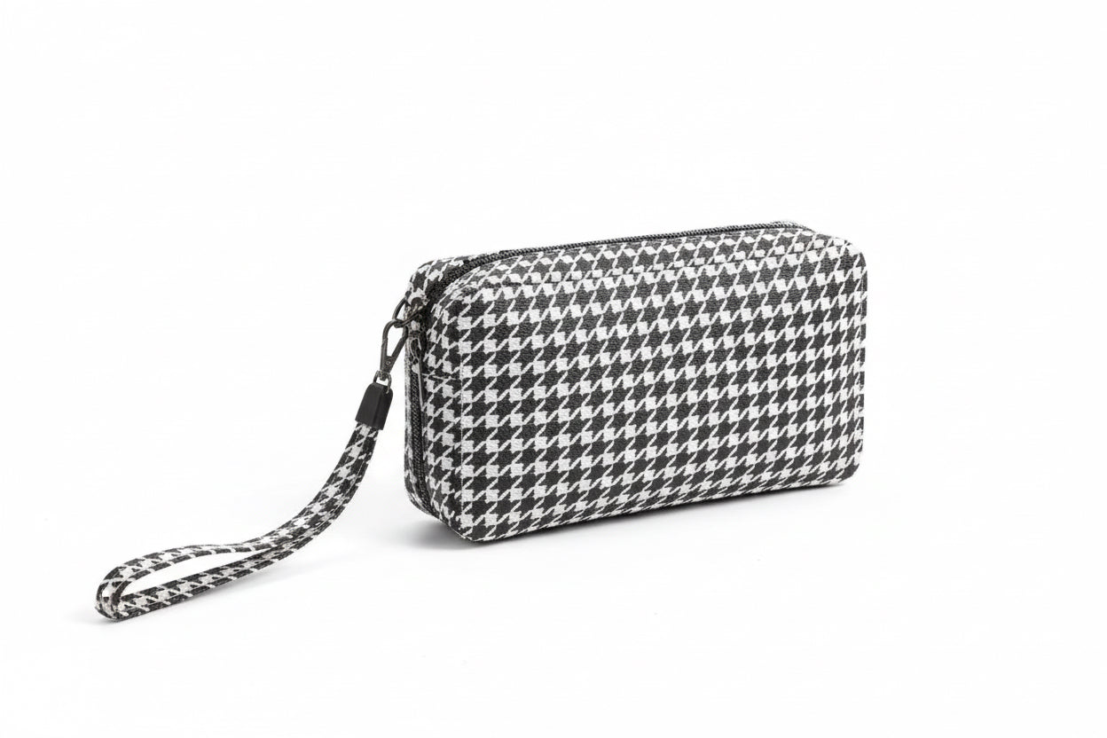 Houndstooth Wallet