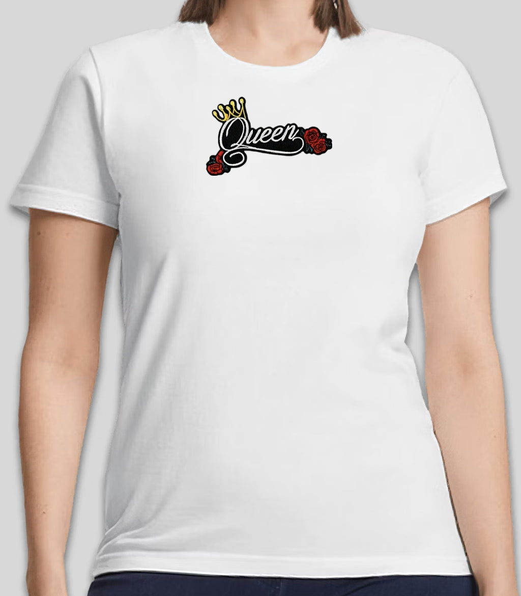 T-shirt en coton « Reine »