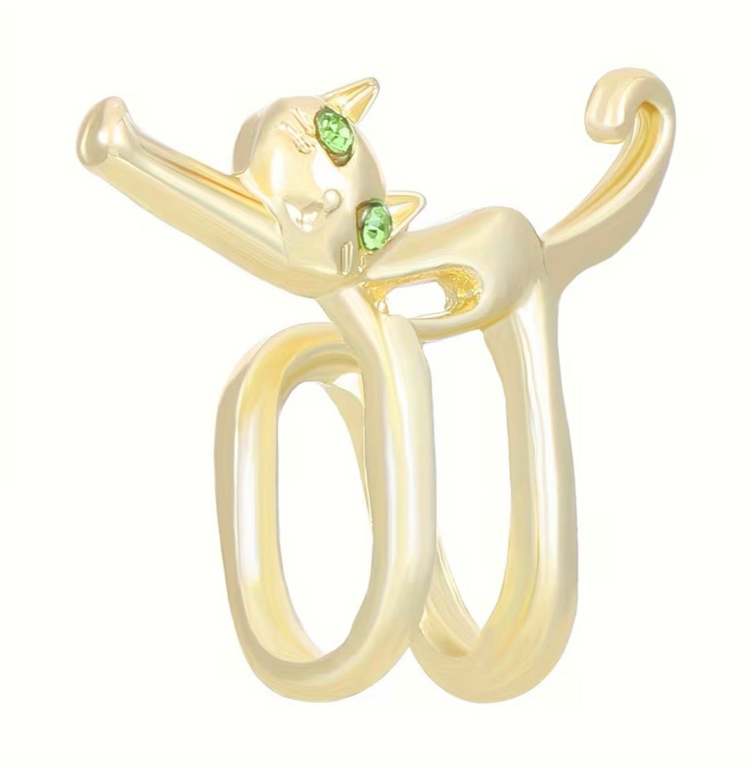 Gold Cat Ear Cuff