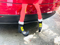 Festive Car Elf In Boot