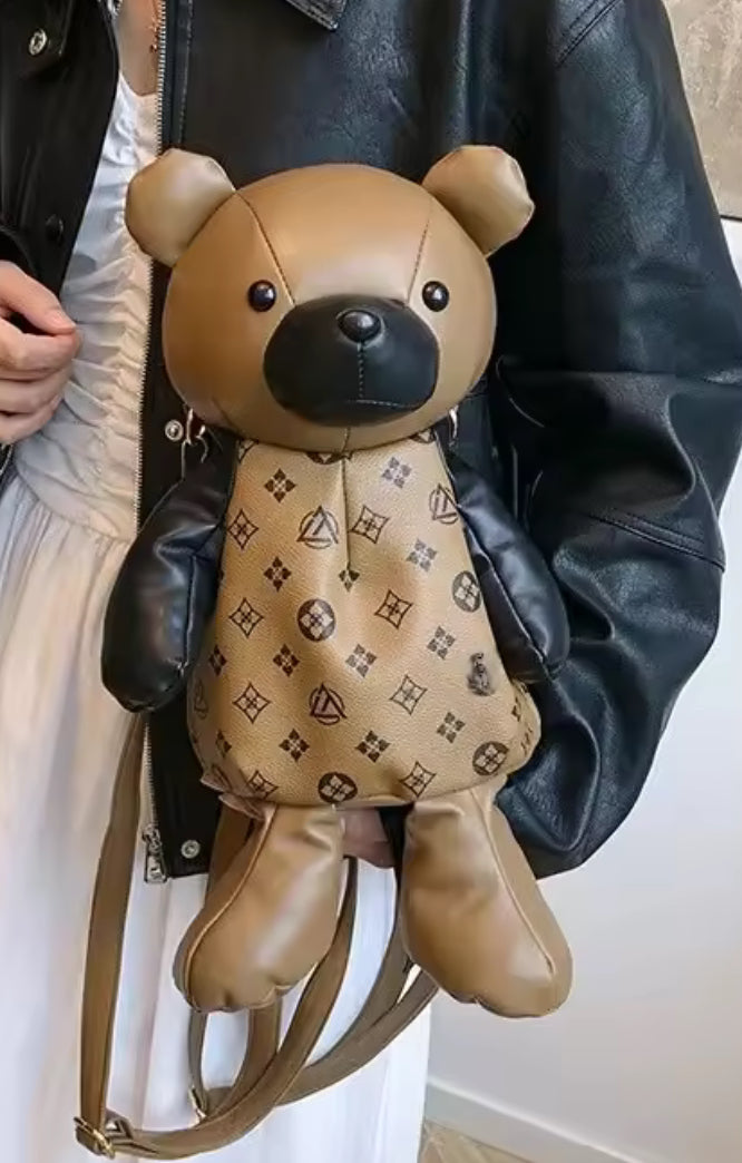 Teddy Bear Backpack (coffee Brown)