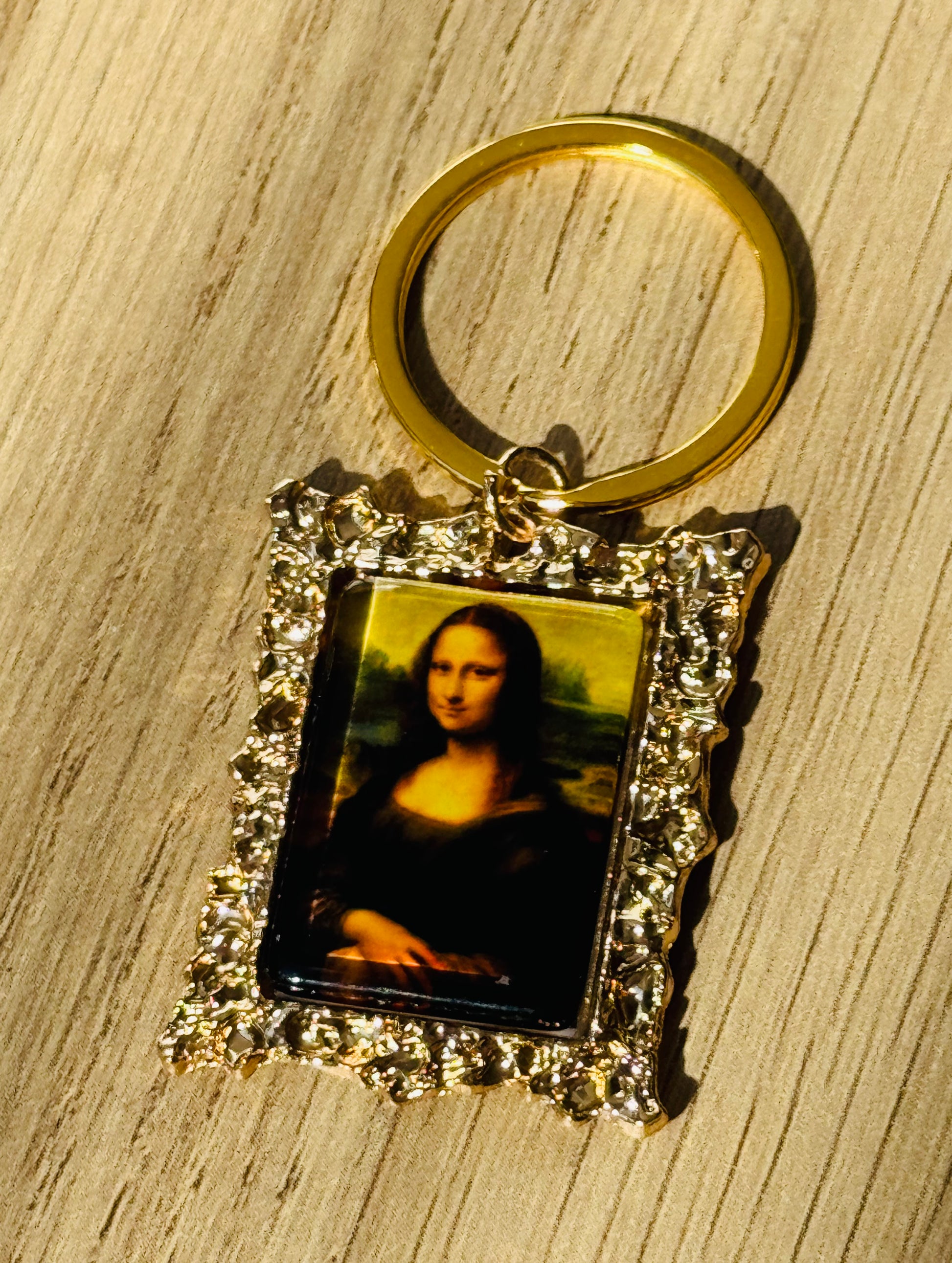 Mona Lisa Keychain