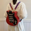 Large Red Guitar Backpack