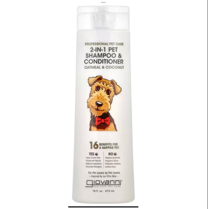 2-In-1 Pet Shampoo & Conditioner