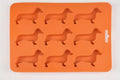 Dachshund silicone ice cube tray