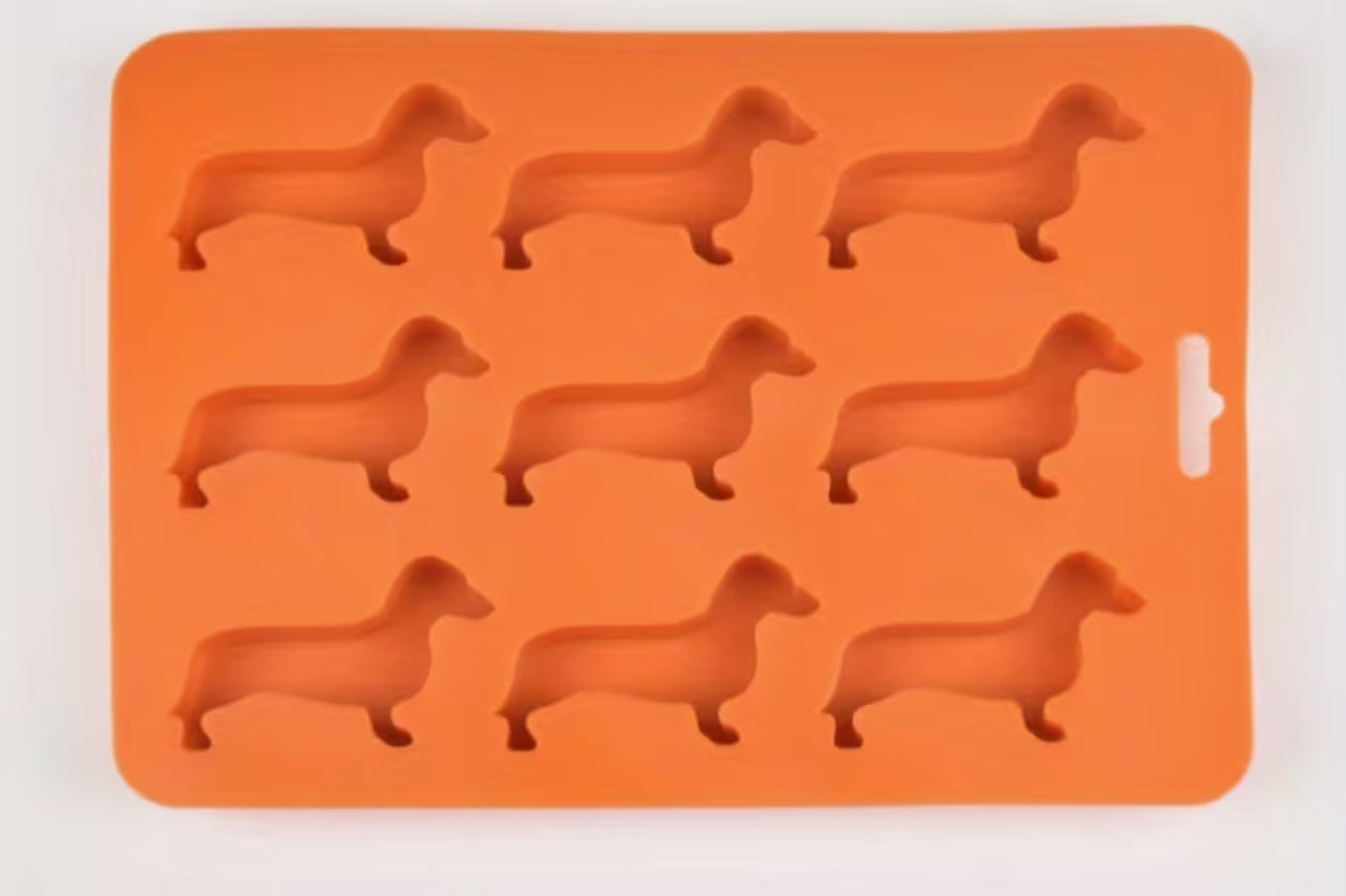 Bac à glaçons en silicone Teckel