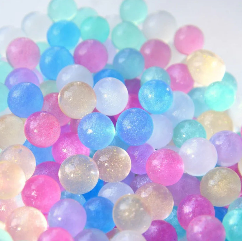 Perles d'eau biodégradables licornes pastel