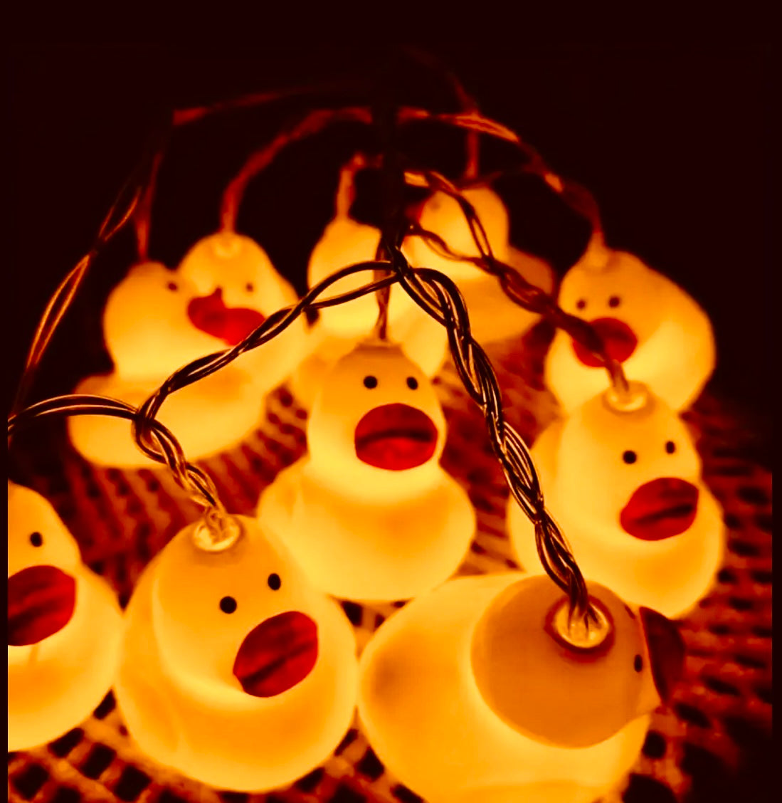 Yellow Duck String Lights