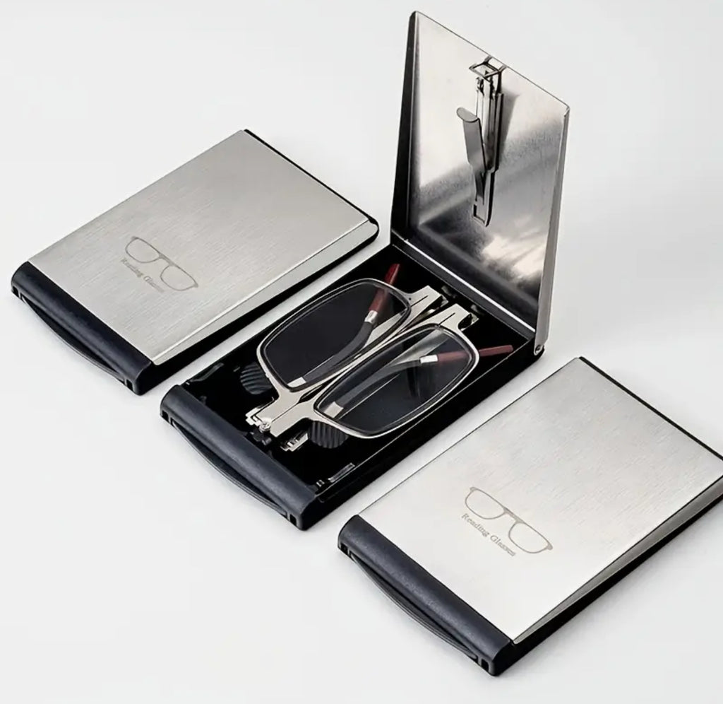 Foldable Stainless Steel Reading Glasses