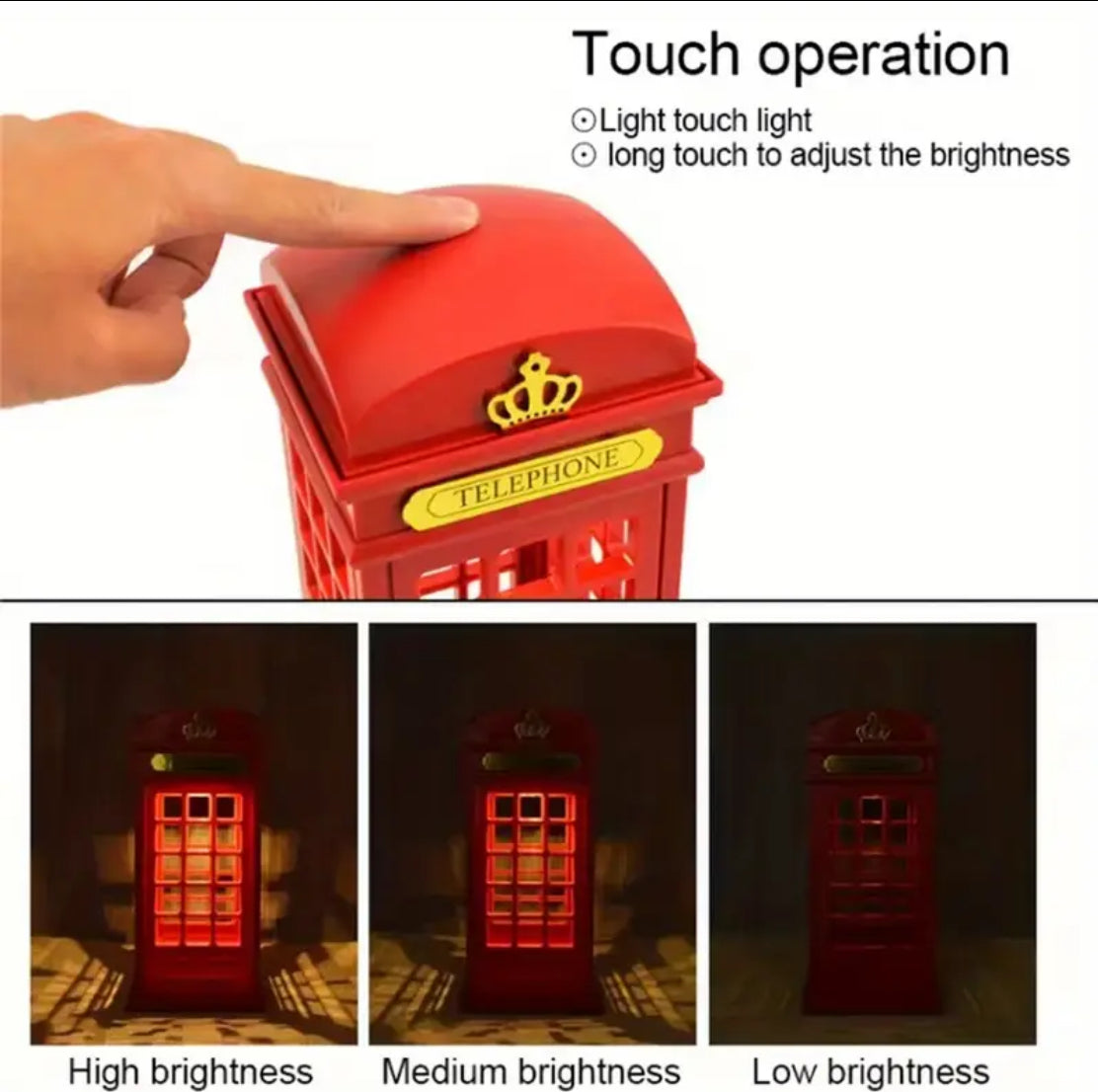 Telephone Booth Lamp