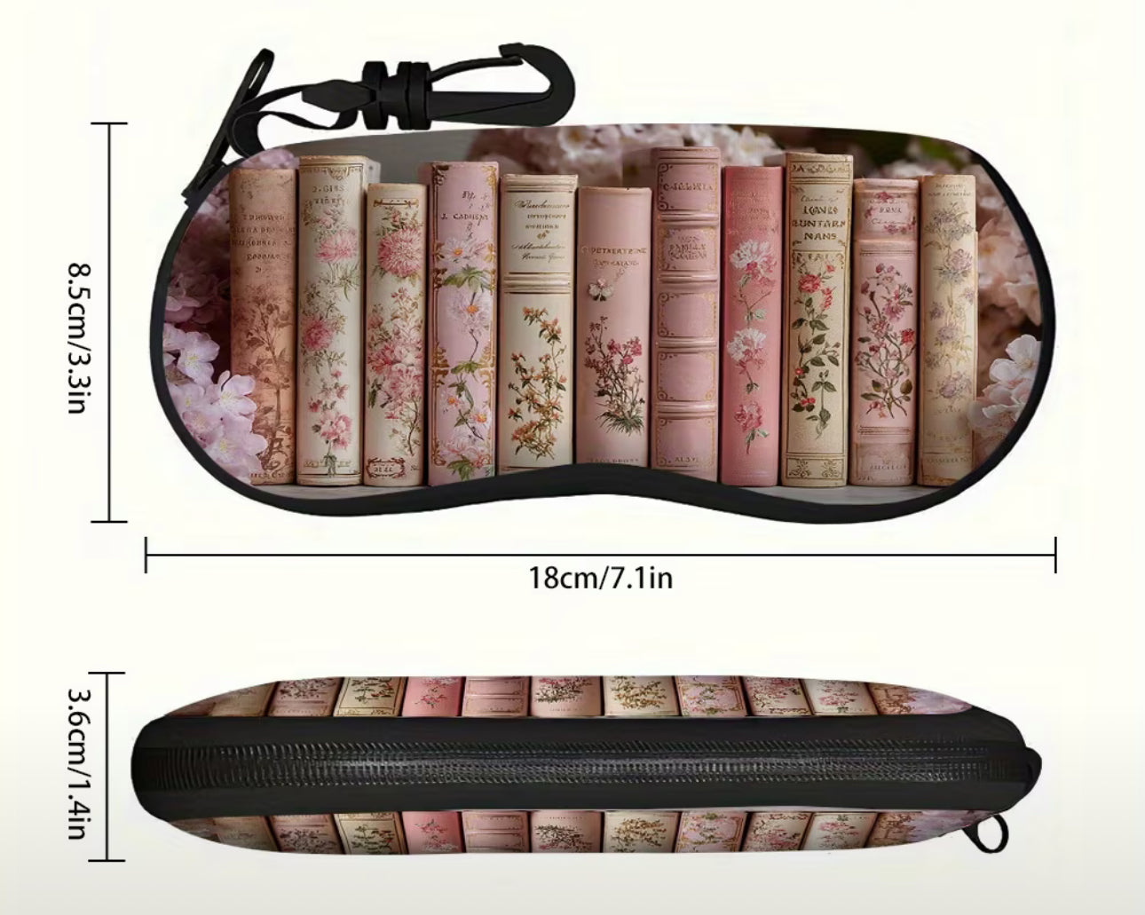 Library Glasses Case