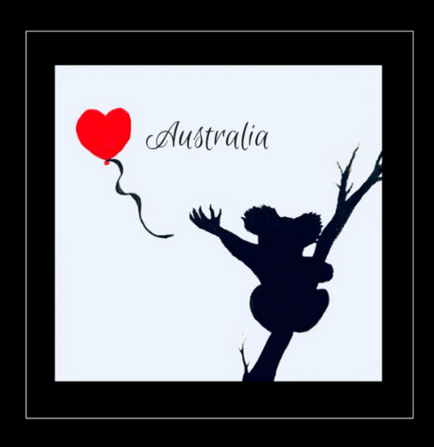 Australia Koala Sticker