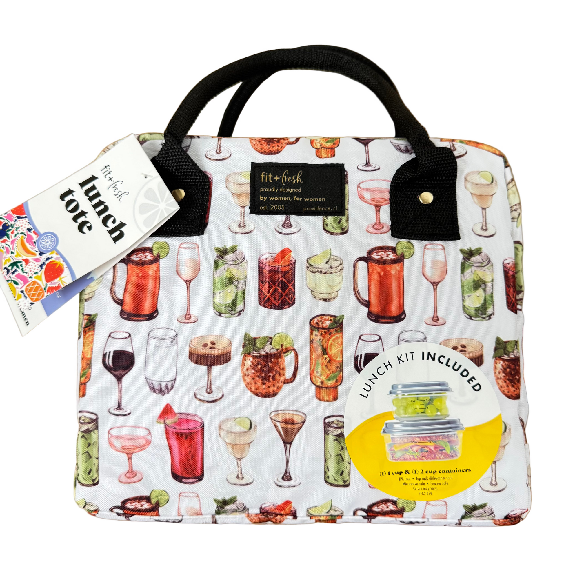 Insulated Lunch Bag with lunch kit