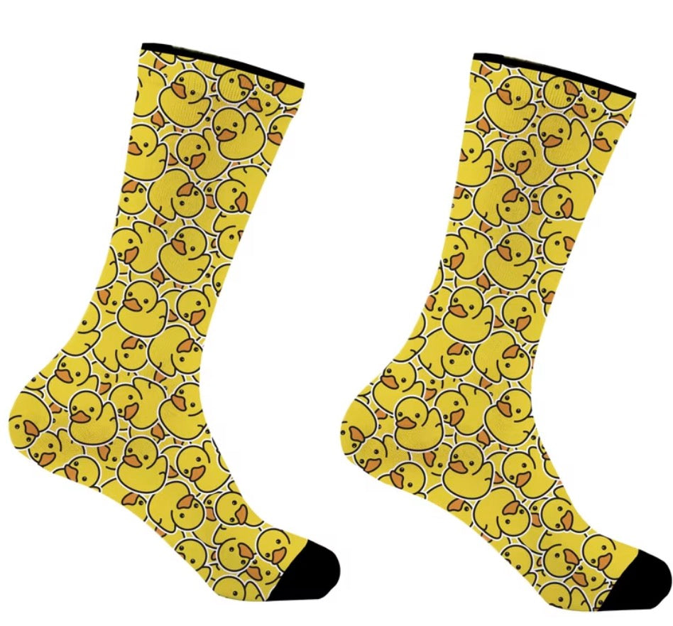 Yellow duck Socks