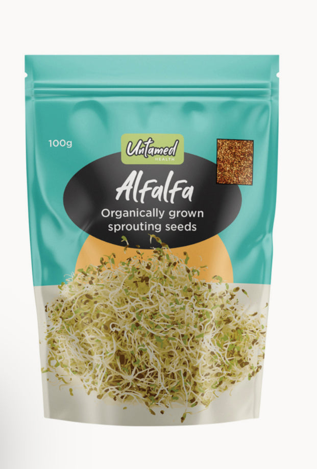 Organic Alfafa Sprout Seeds 100g