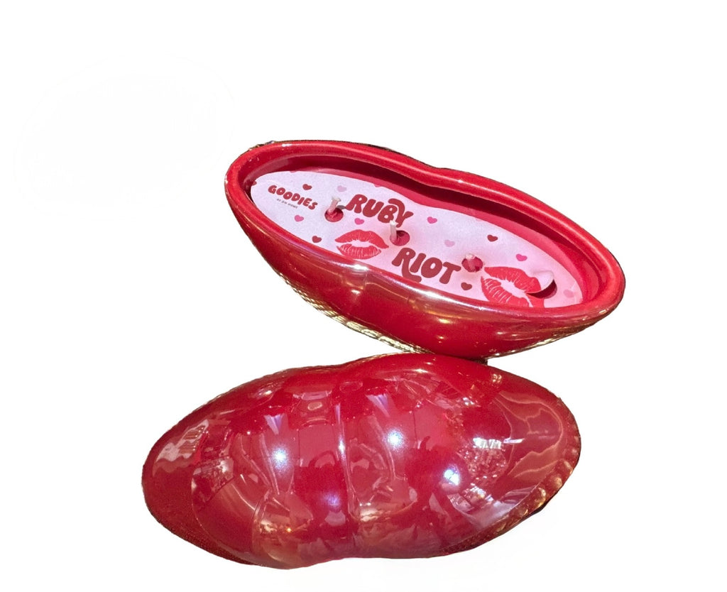 Hand-Poured Red Lips Scented Candle
