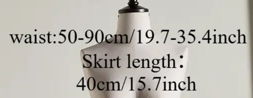 Black Multilayered Petticoat