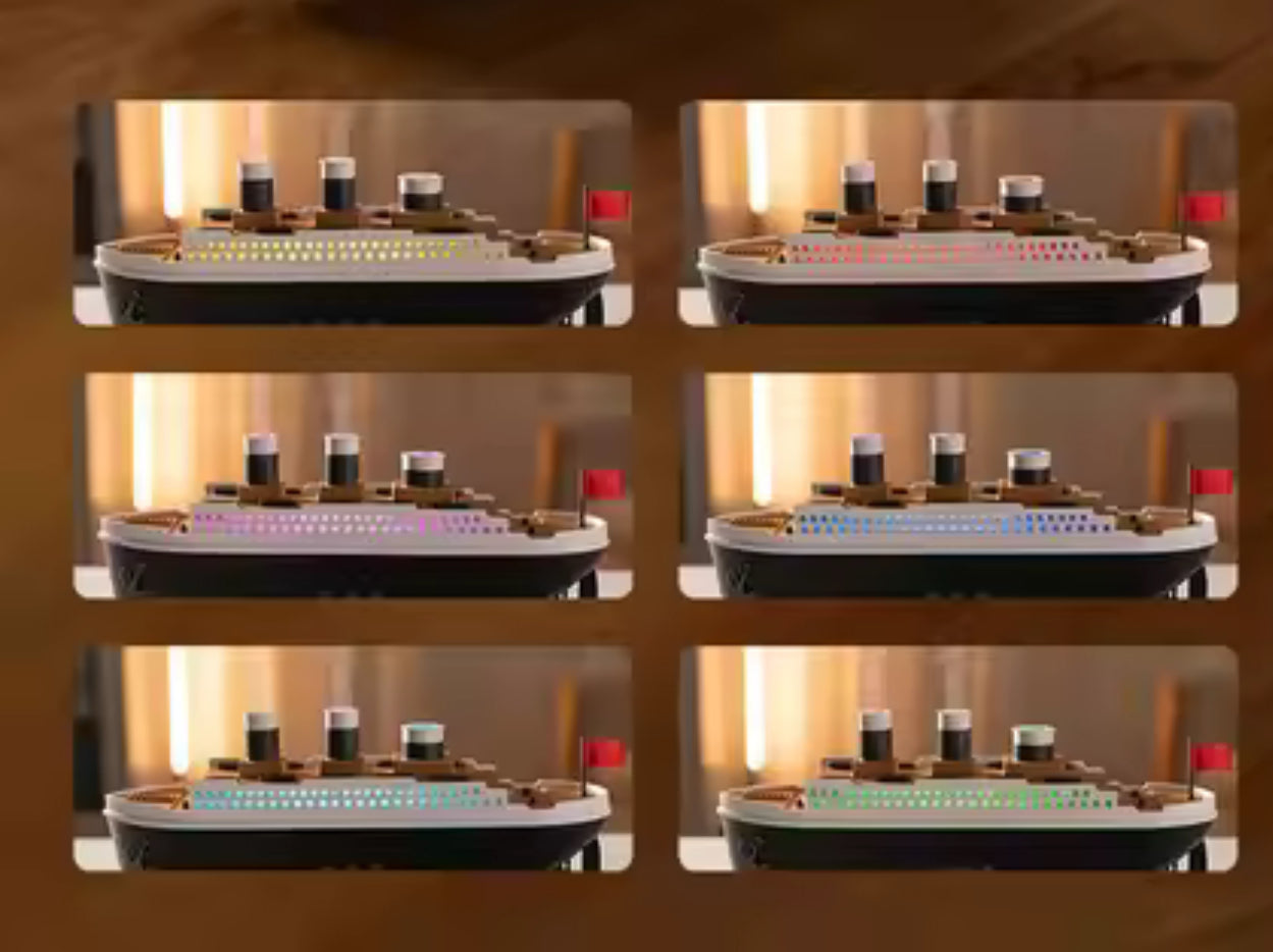 Ship Humidifier, Diffuser & Mood Light