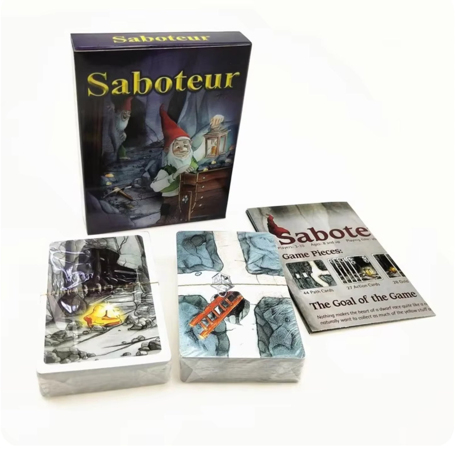 Saboteur Board Game Cards