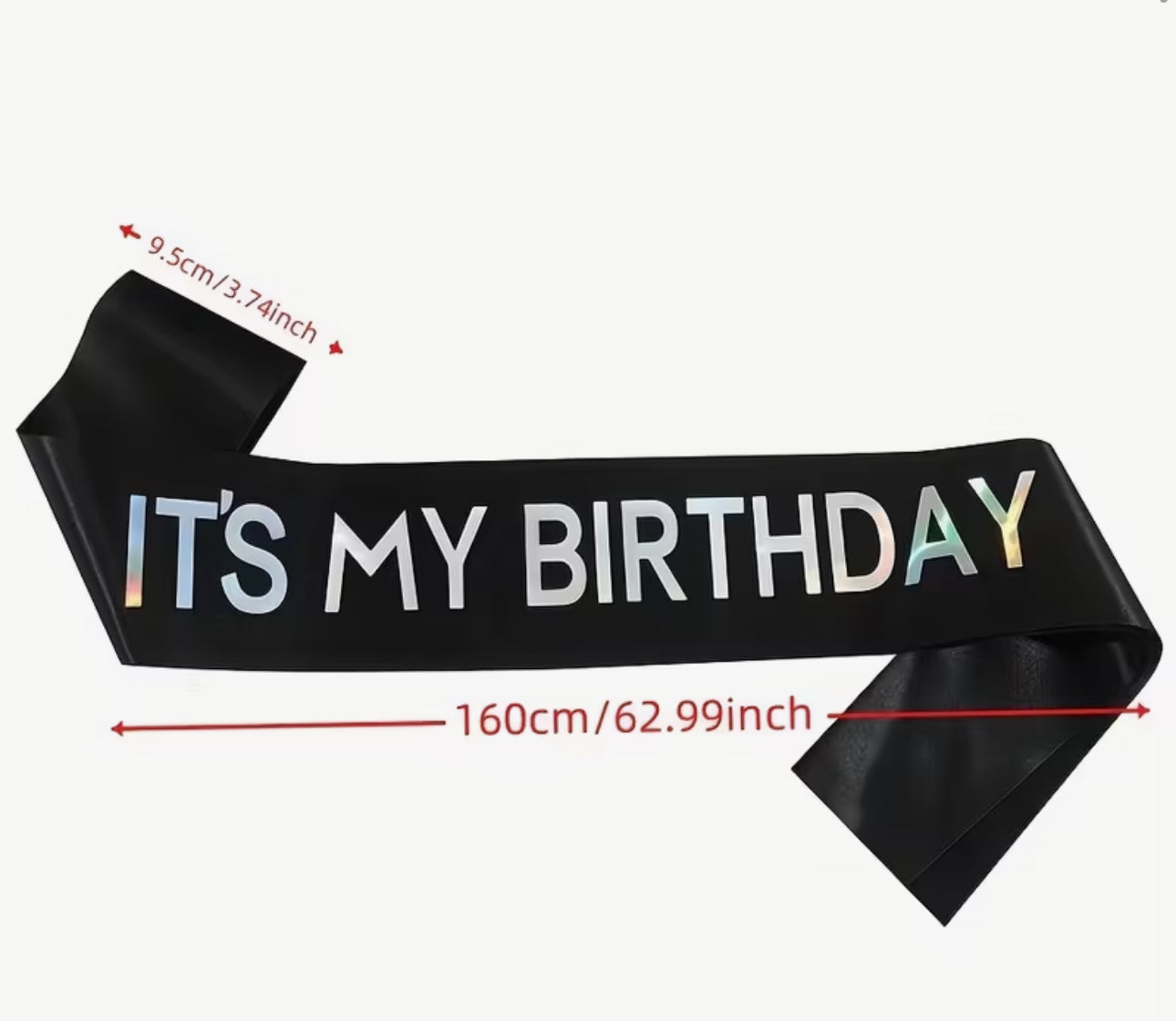 It’s my Birthday Sash