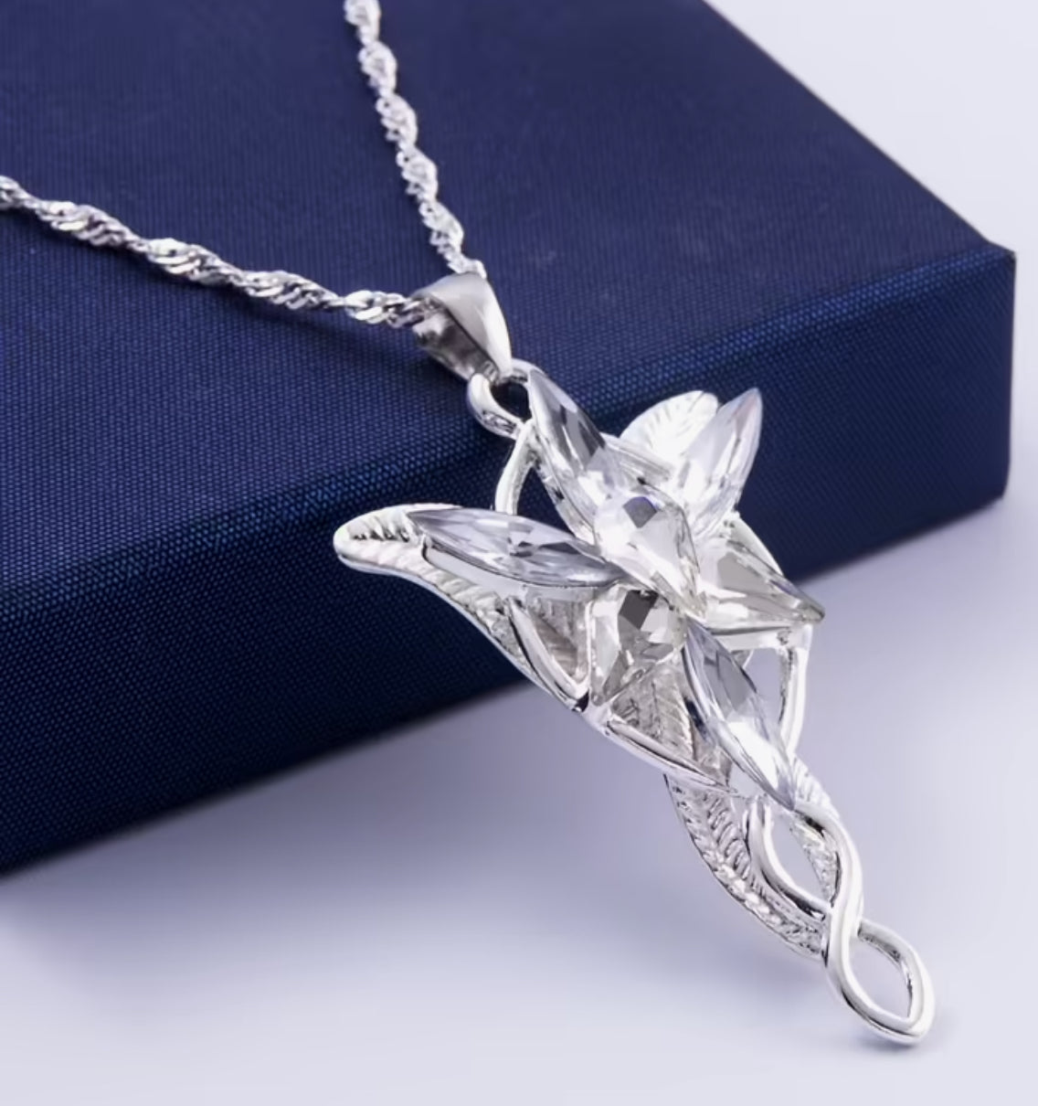 Medieval zirconia necklace