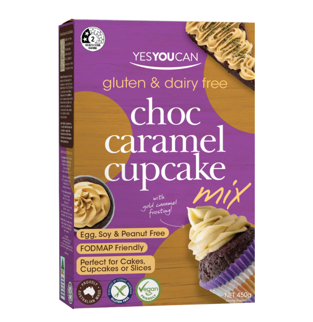 Préparation pour cupcakes au chocolat et au caramel 450 g