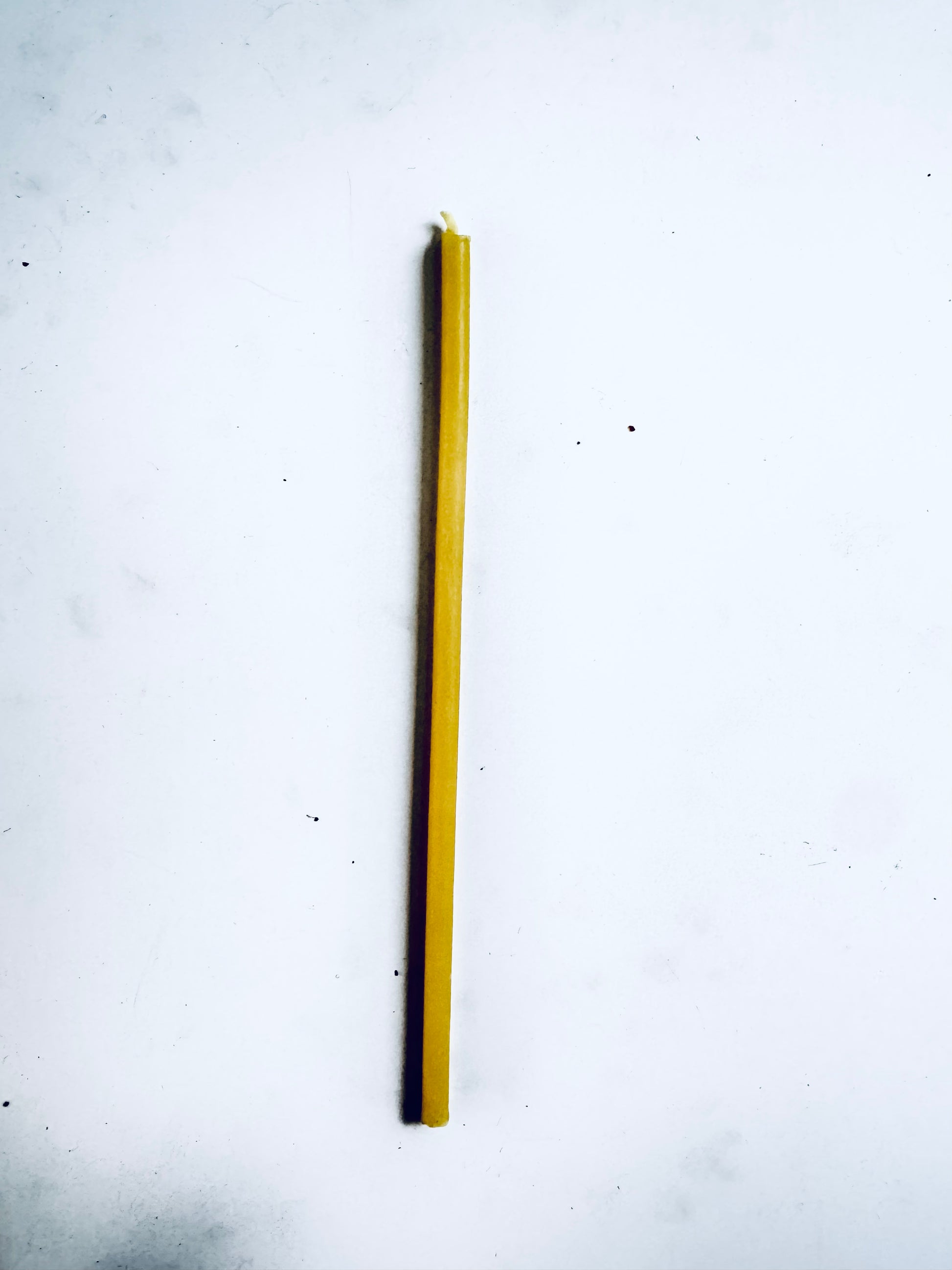 Natural Beeswax Birthday Cake Candle