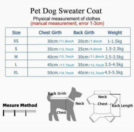 Lemon dog coat
