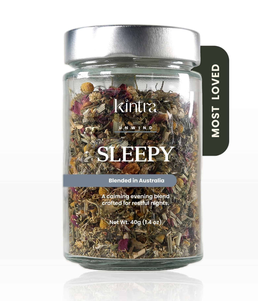 Sleepy Leaf Tea Jar 40g