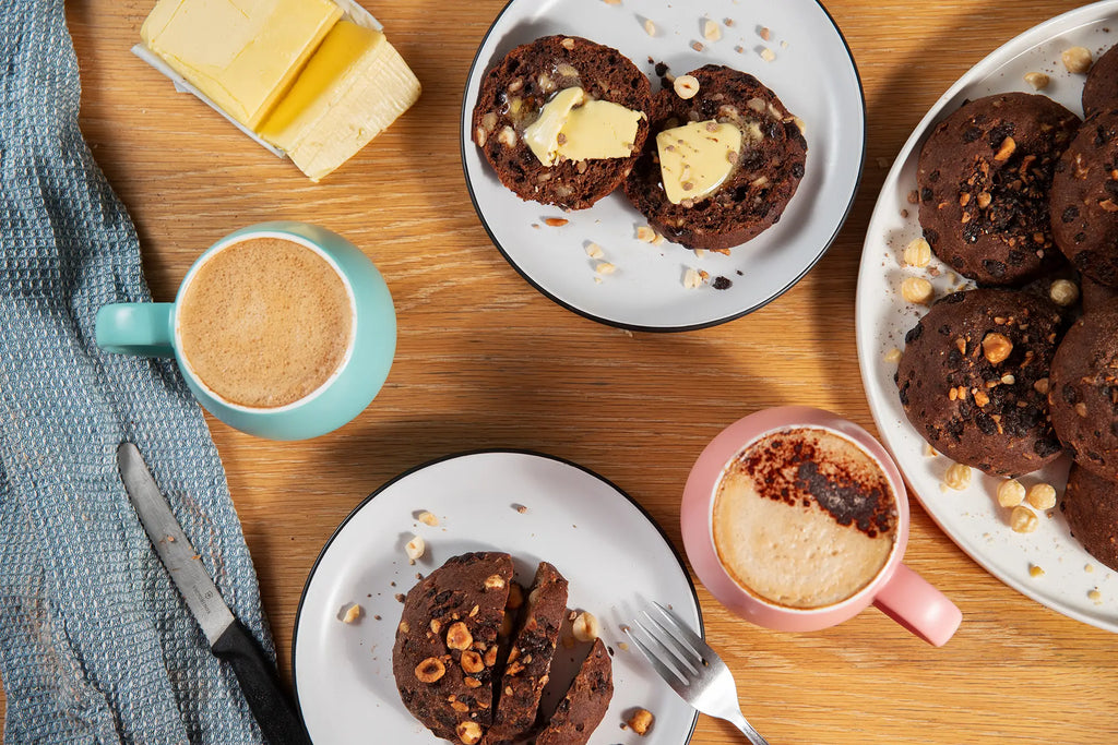 Low Carb Chocolate Hazelnut Buns