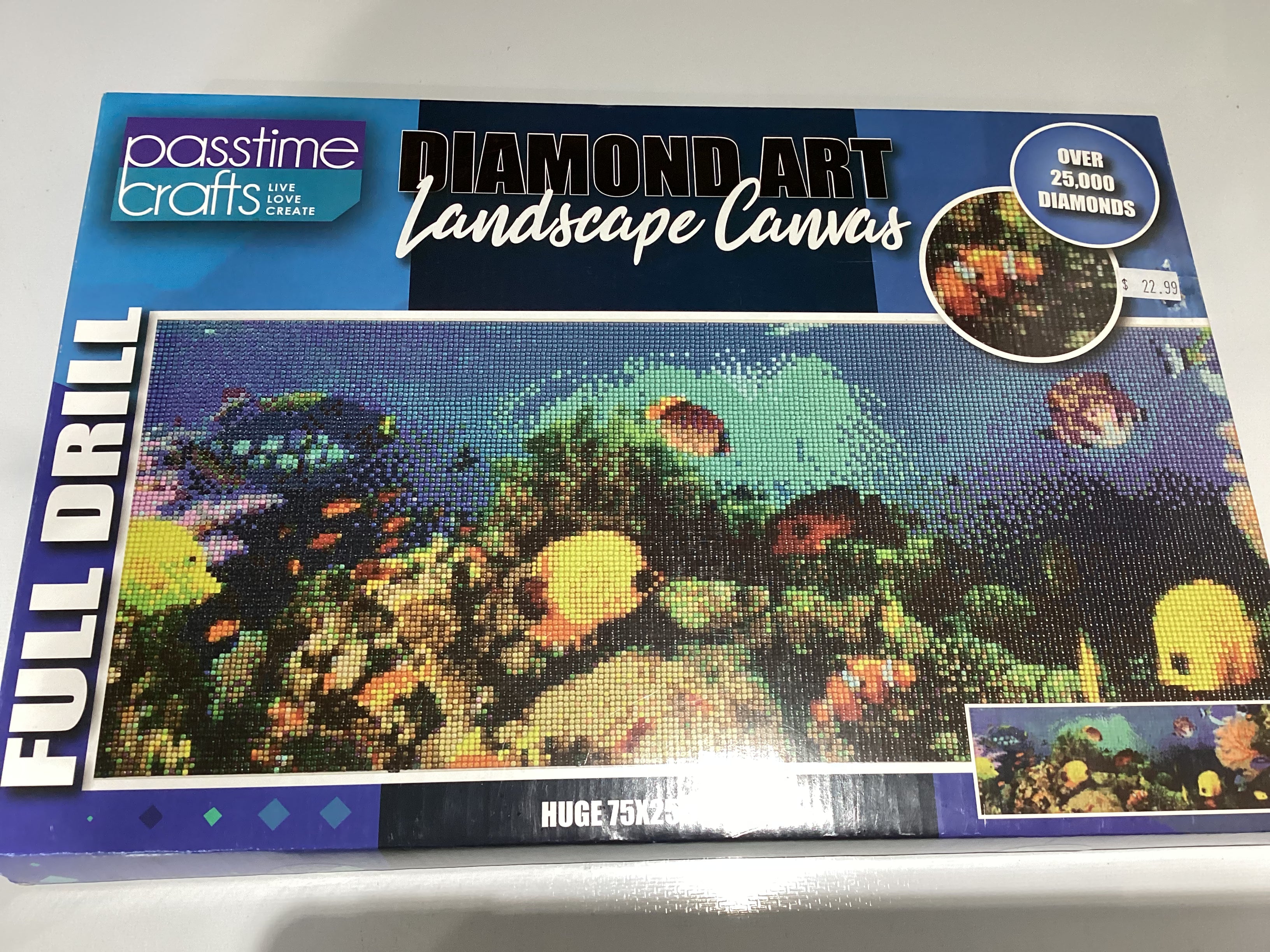 Diamond art - Landscape canvas set