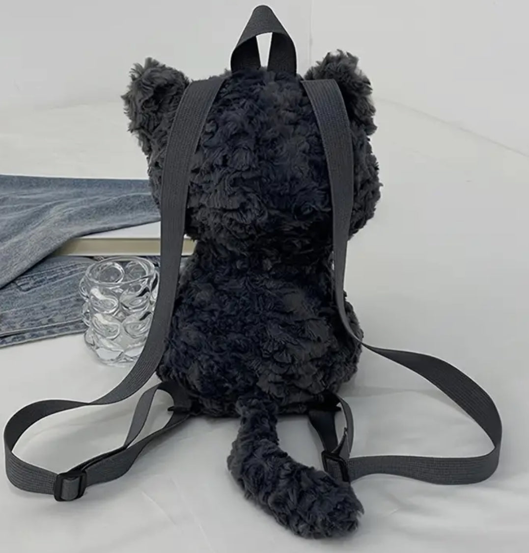 Furry Animal Backpack Bag (various types)